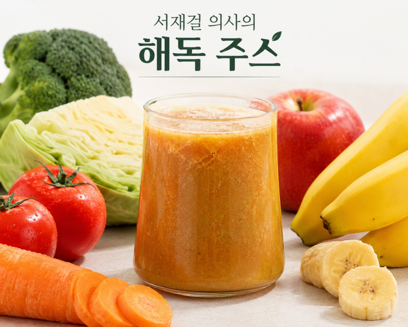서재걸 의사의 원조 해독 주스 - 디톡스 주스