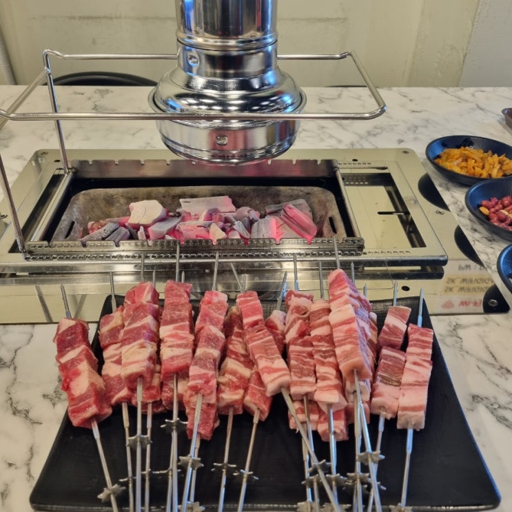  하중동 맛집 은화양꼬치 혼밥 후기