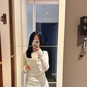 여자 기본티 내돈내산 추천 룩캐스트 제제 언발란스 티셔츠