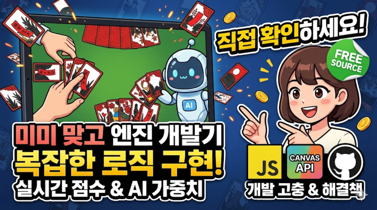  직접 만드는 고스톱 다운로드 '손맛'과 '로직'의 결정적 노하우 3가지
