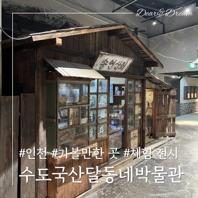 인천 가볼만한곳 수도국산달동네박물관! 부모님 나들이 추천(예약방법/주차)