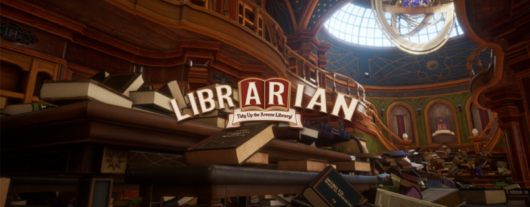  인디 게임 맛보기 Librarian: Tidy Up the Arcane Library!