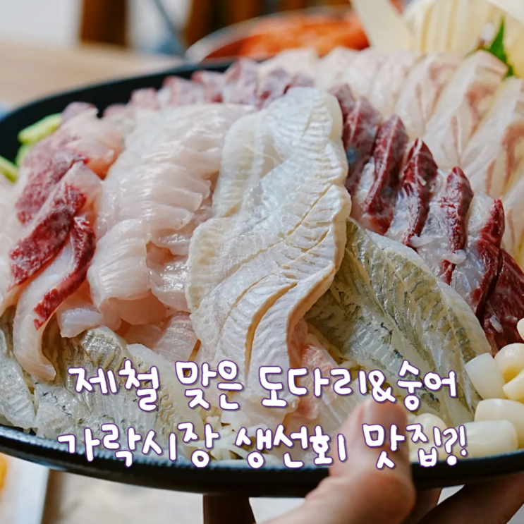  가락시장 맛집 가락몰 수산시장 도다리가 맛있는 영흥수산