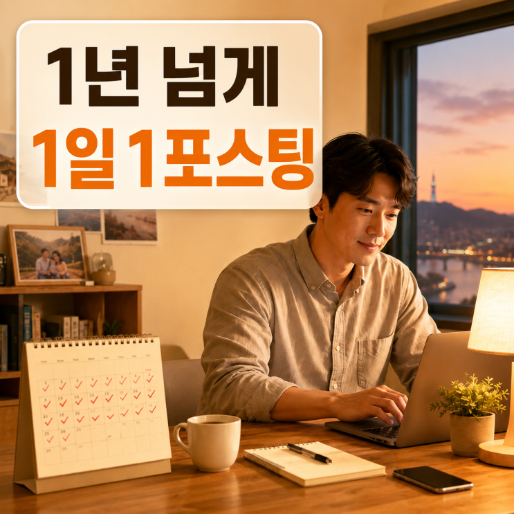 1년 넘게 1일 1포스팅을 해보니... [블로그 기록]