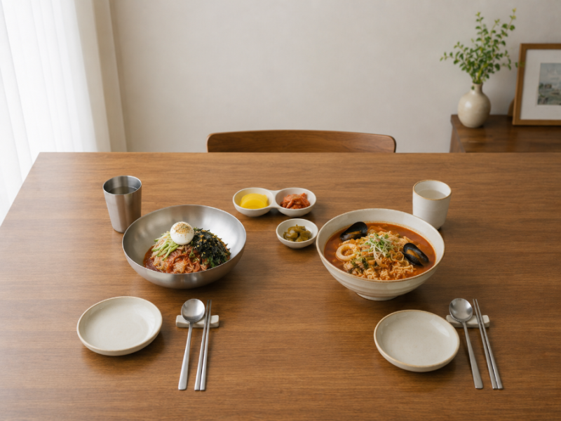 백종원 레시피로 완성하는 강식당 비빔국수 양념장 & 불맛 짬뽕라면 비법