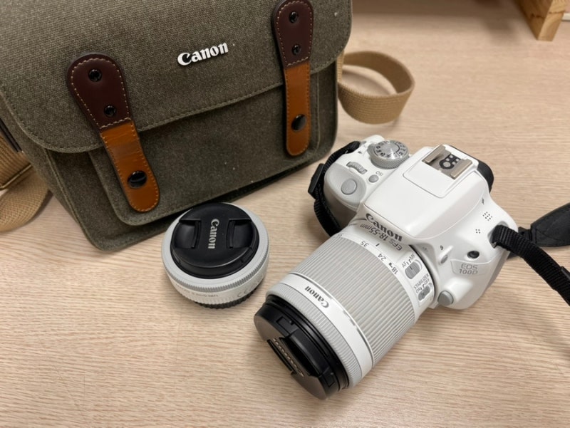 [제품 리뷰] 남들은 캐논 g7x mark3 구할 때 나는 100D으로 회귀?! 추억의 DSLR 카메라 리뷰