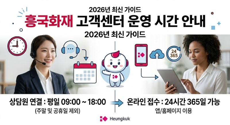 흥국화재 실비 보험금 청구 방법 및 2026년 필수 서류 총정리