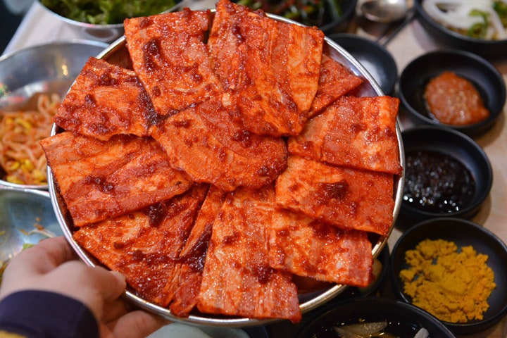 서면 맛집 베스트 가성비 좋은 '서면 냉삼겹'