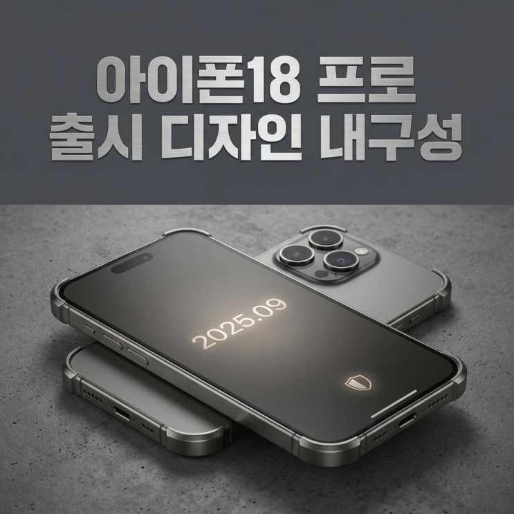  아이폰18 프로 출시일 디자인 내구성 이슈 정리