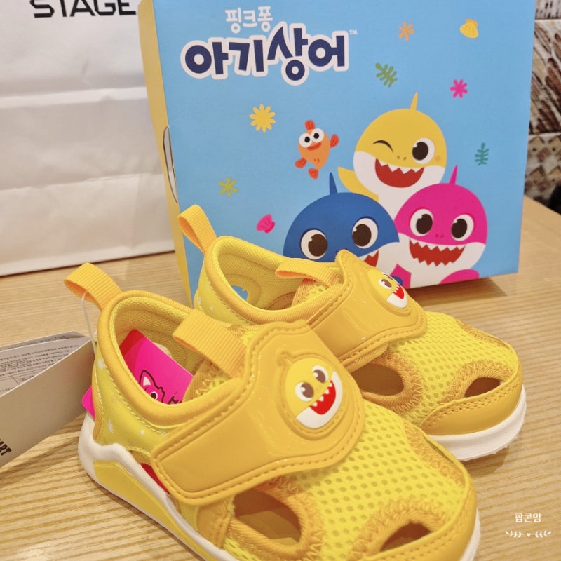 ABC마트 핑크퐁 아기상어신발 여름 샌들 140사이즈 후기