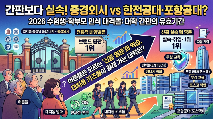  "중경외시 합격증 찢었다?" 대치동 학부모들이 몰래 보내는 대학 리스트