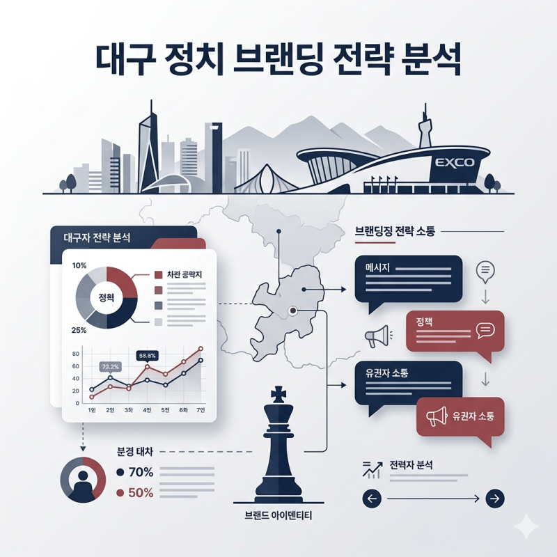 선거 캠프 브랜딩 전략 ④ | 대구시장 후보 김부겸, 브랜딩, 마케팅 전문가가 분석한다
