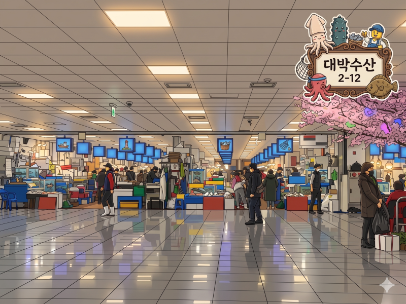 5월 13일 노량진수산시장 수산데이 탐방기