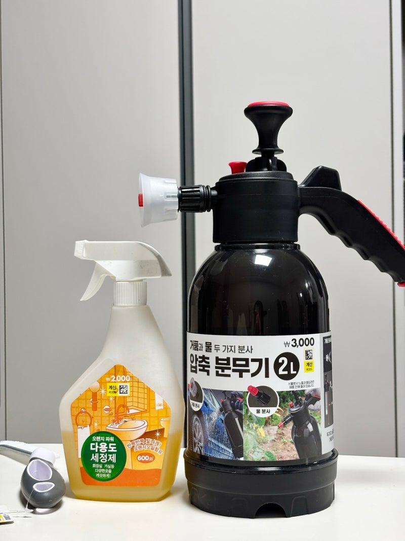 다이소 꿀템 추천 3천원 폼건이 나왔다구? 화장실 청소템 추천