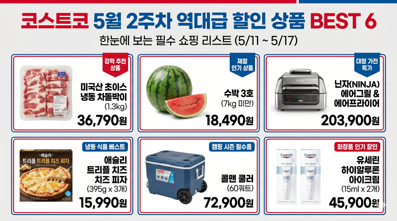 코스트코 26년5월11일 신상품/재입고/할인정보