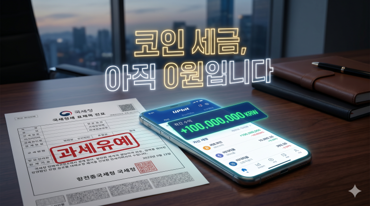  코인 세금 내야 할까? 업비트 비트코인 수익 가상자산 과세 유예 총정리