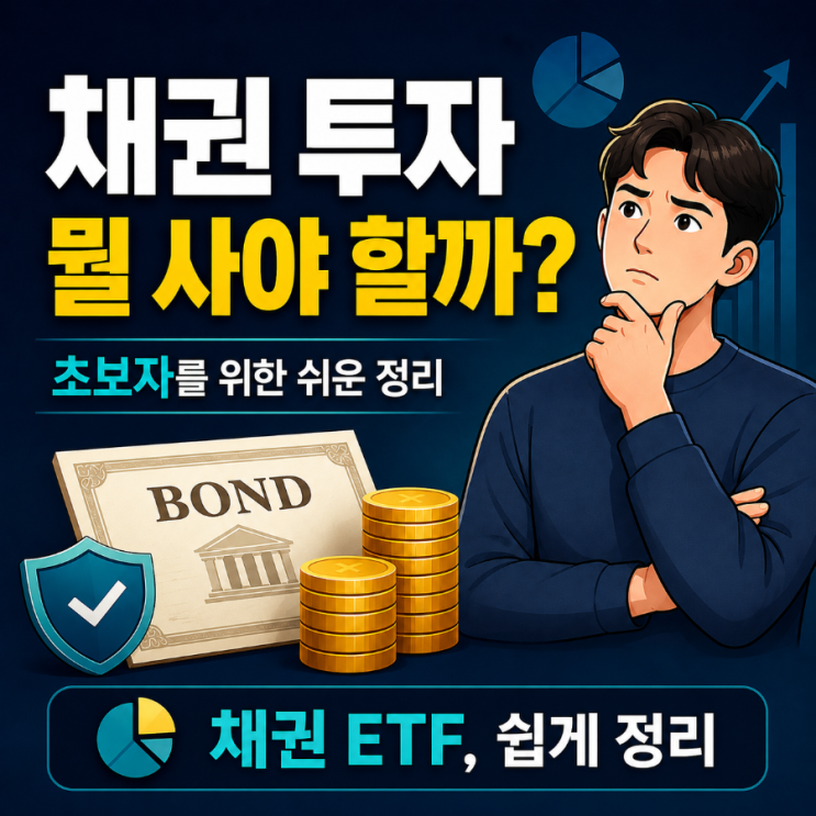  채권 투자하라는데.. 그래서 뭘 사야 하는 건데요?