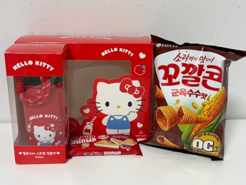 세븐일레븐 헬로키티 스트랩 텀블러 구매후기 (+재고조회, 구매꿀팁)