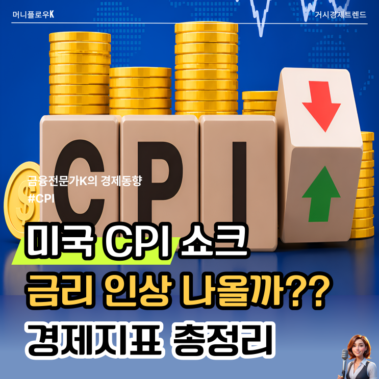  CPI지수 미국경제지표 5월 3주차 증시 일정 총정리
