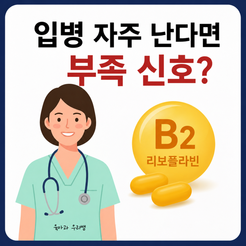 리보플라빈 비타민B2효능, 부족하면 나타나는 변화는?