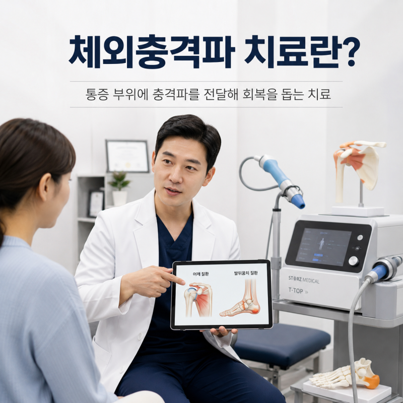 체외충격파 치료 실비 청구될까? 비용·효과·보험금까지 총정리