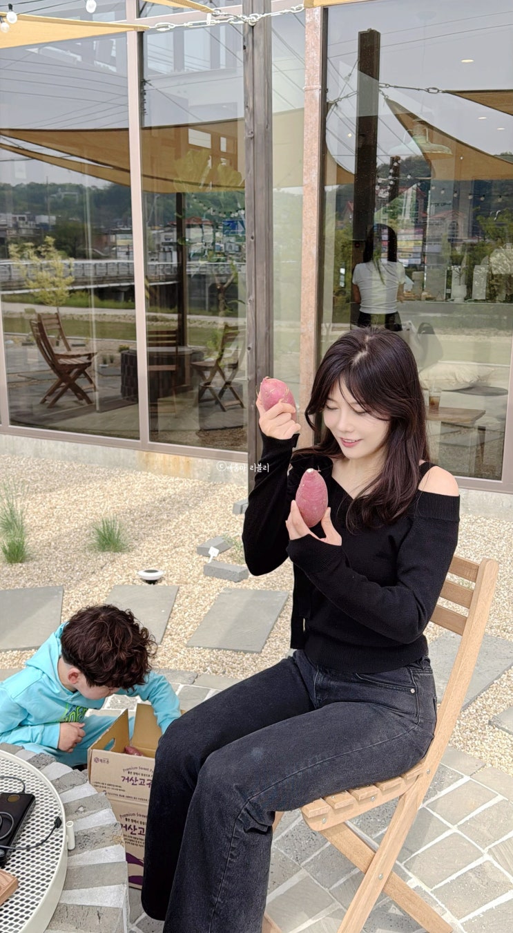  경기도 여주 아이랑 갈만한곳 고구마 향 가득한 예쁜 카페 온뜰