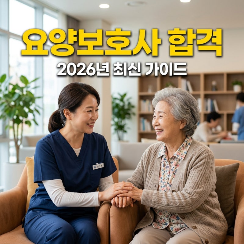 2026 요양보호사 시험일정 및 난이도 합격 꿀팁 완벽 정리
