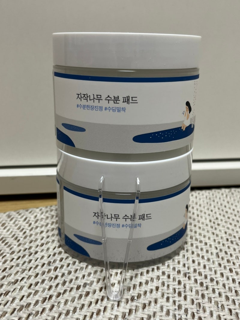 라운드랩 자작나무 수분 패드 데일리용으로 추천 80매+80매