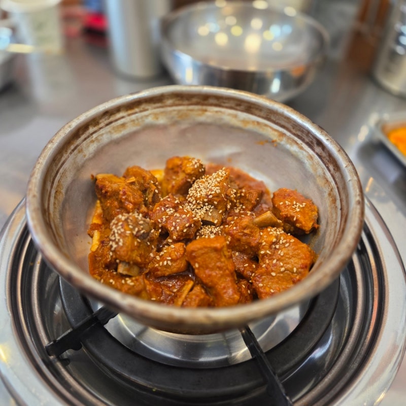 경산 중방동 한식 부모님 모시고 간 팔공김치찌개