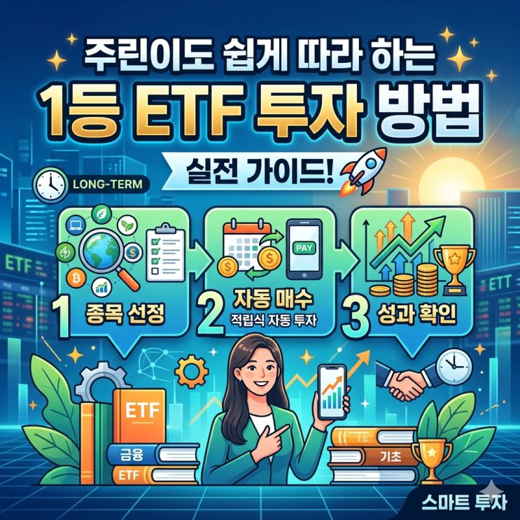  직장인 포트폴리오의 정석: 주린이도 쉽게 따라 하는 1등 ETF 투자 방법 및 실전 가이드