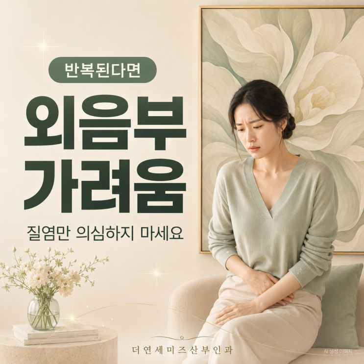  도곡동여의사산부인과, 외음부 가려움 반복된다면 질염 아닌 피부질환?