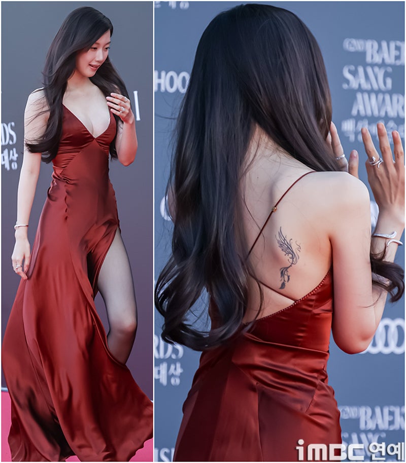 "역대 백상 레드카펫 중 최고라는"...문가영 백상 파격 드레스가 시상식 전체를 삼킨 이유...