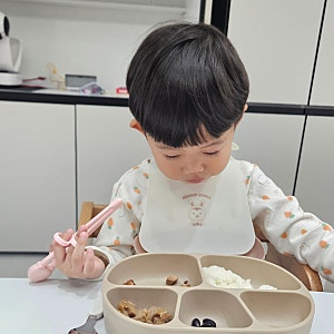 몽키버니 휴대용 이유식 턱받이 진짜 좋아?
