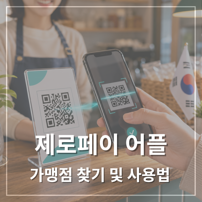 제로페이 어플, 가맹점 찾기 및 사용법 총정리
