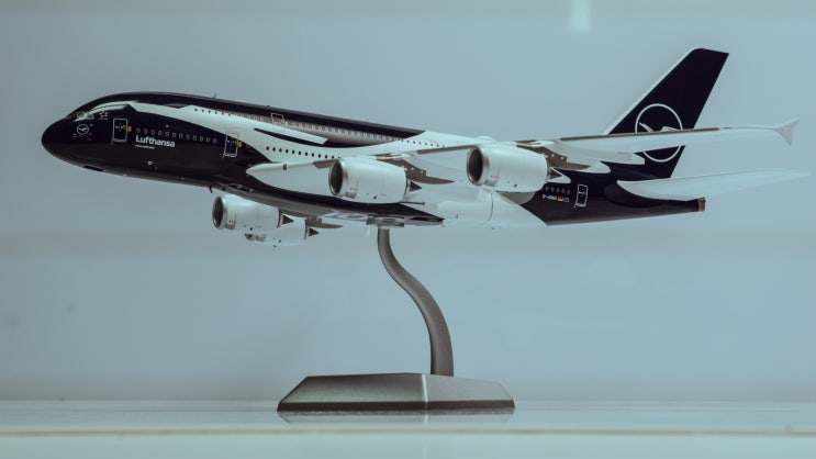 1:200 SQ wings Lufthansa 루프트한자 A380-800 D-AIMH '100years livery' 다이캐스트 모형