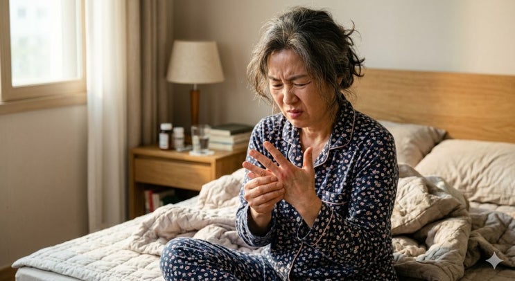  [은행사거리 한의원] 갱년기 관절통, '뼈'가 아니라 '진액'이 마른 겁니다.