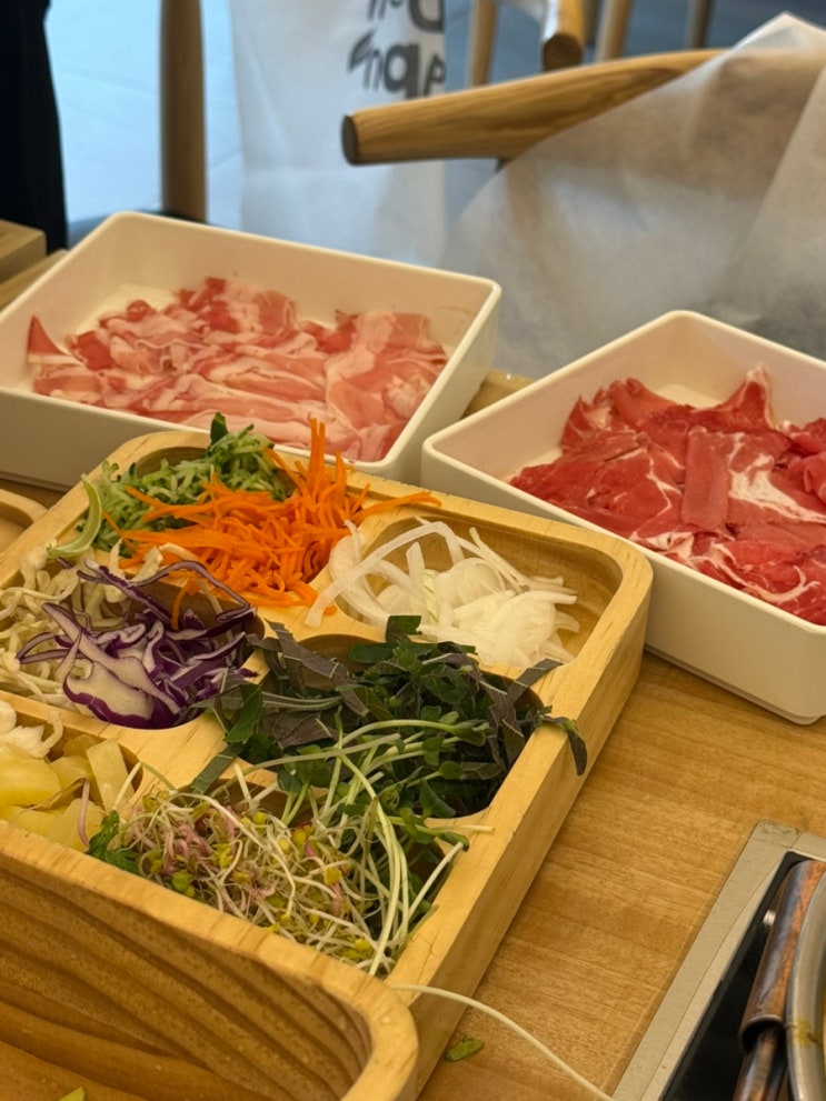  과천 지정타 샤브샤브 맛집 : 샤브올데이 과천주차타워점 무한리필 내돈내산 후기