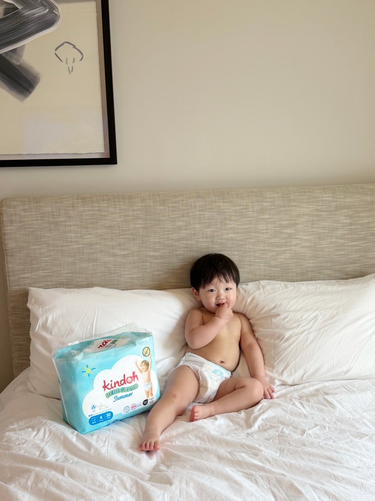  킨도 여름기저귀 베베가드 썸머 땀 많은 아기에게 딱