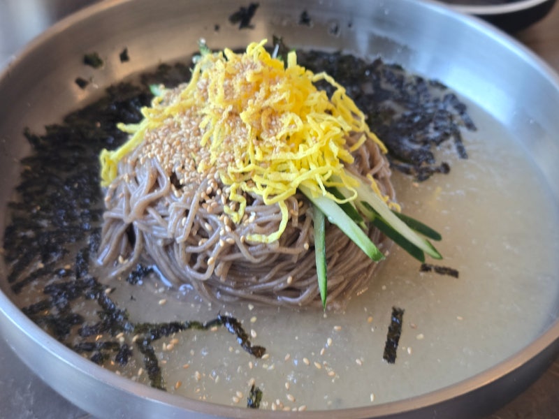 군산 구암동 맛집 나교리막국수 가족 외식 회식 양푼갈비
