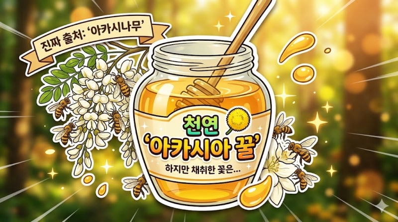 아카시아 꿀의 배신? 우리가 몰랐던 하얀 꽃 나무의 진짜 정체와 충격적인 진실 총정리!