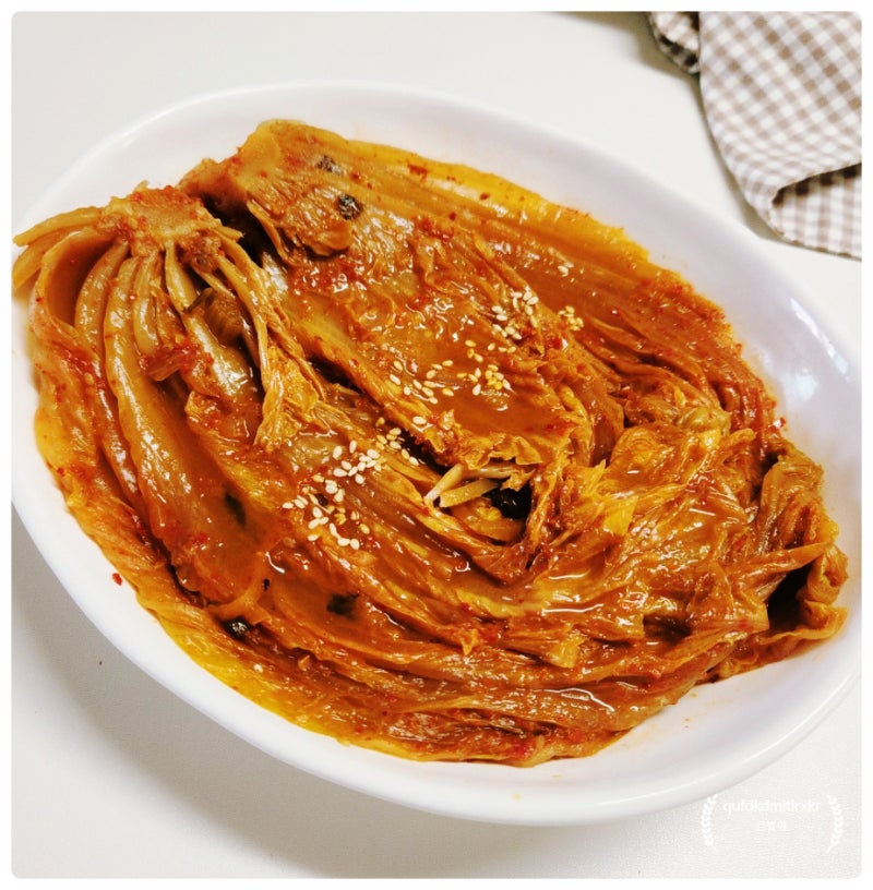 고기없는 김치찜 레시피 | 이영자 들기름 묵은지 김치찜 간단 저녁메뉴