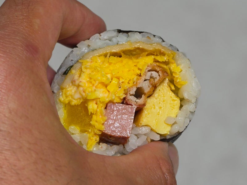 편의점 GS25 신상 계란 명란 마요 김밥 먹어봤어요