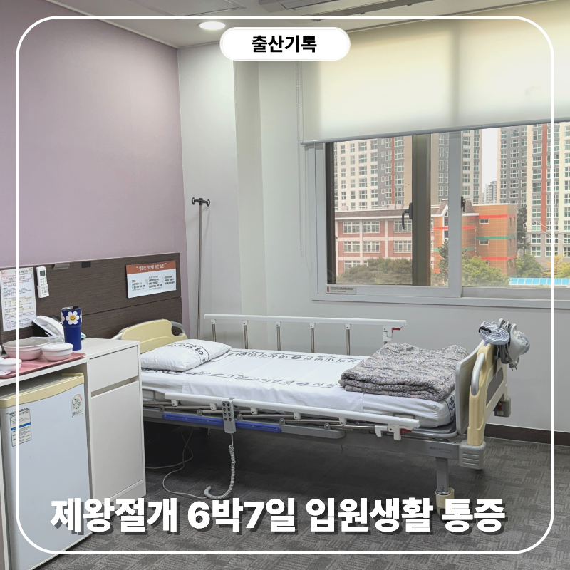대구 여성아이 제왕절개 후기 2탄 6박7일 입원생활 통증 비용 총정리