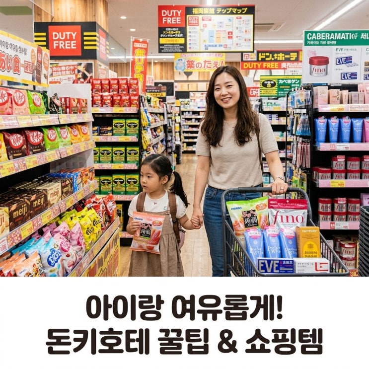  후쿠오카돈키호테의 필수 쇼핑리스트와 꿀팁
