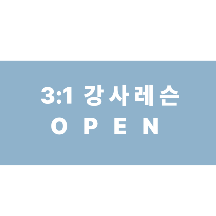  송파/잠실 필라테스 강사 레슨 OPEN