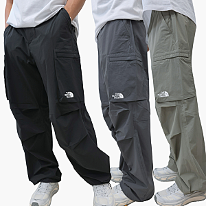 노스페이스 화이트라벨 26SS 아이스 냉감 우븐 카고 팬츠 트래블룩 (3color)