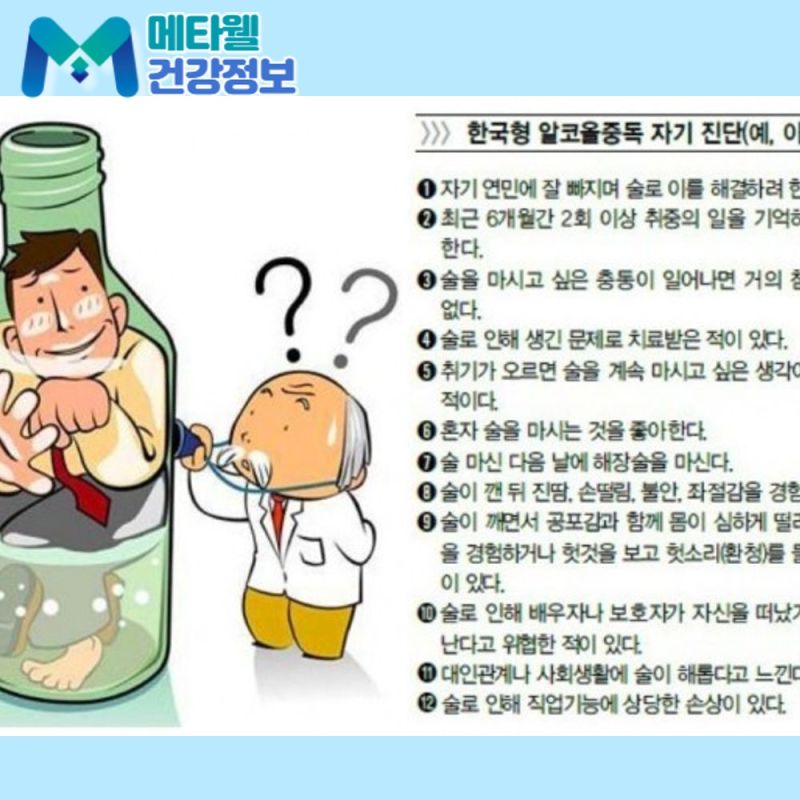 술이 깨도 기억이 안 난다면? 알콜성치매 증상과 치료법
