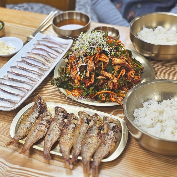 강화 풍물시장 맛집 요셉이네 주차 밴댕이 강화도 특산물 인천섬여행