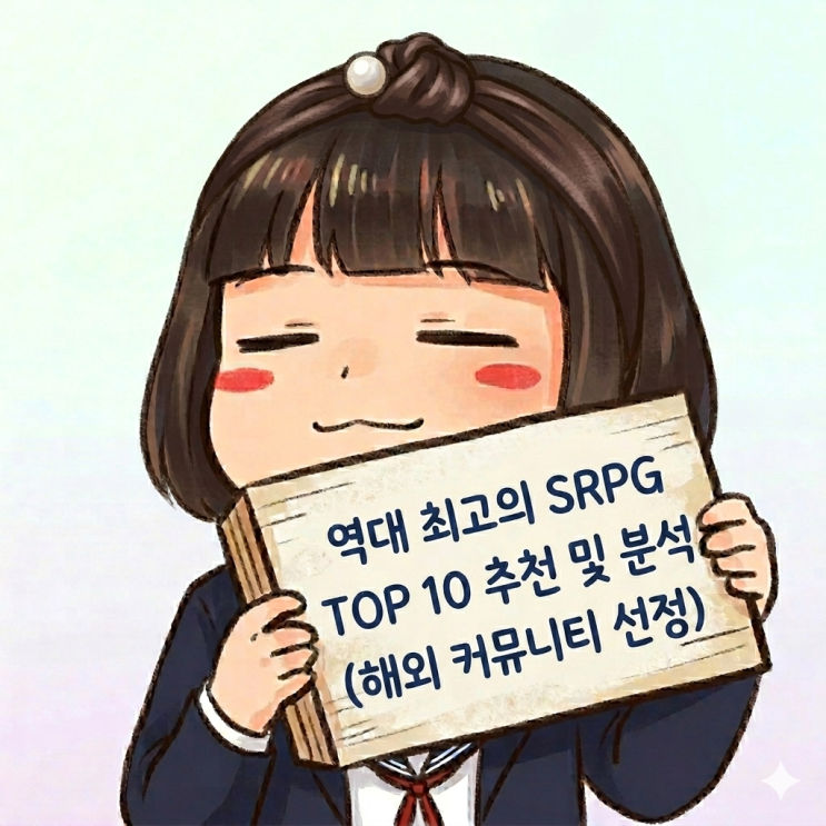  역대 최고의 SRPG TOP 10 추천 및 분석 (해외 커뮤니티 선정)