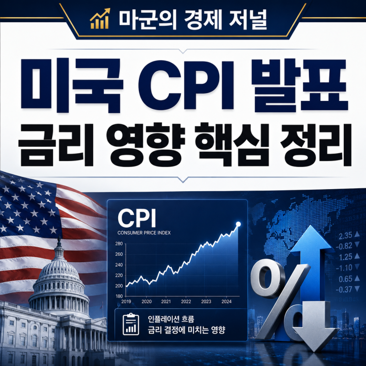  미국 CPI 발표 금리 영향 핵심 정리